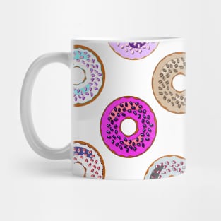 Doughnut Pattern Mug